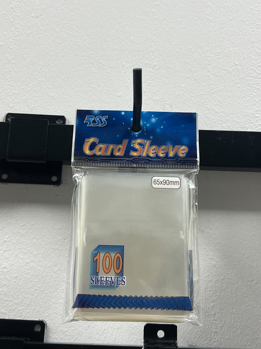 RSS Card Sleeves – 65 × 90mm (100 Sleeves)