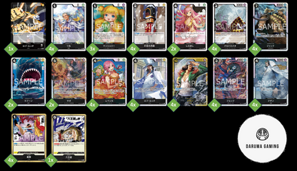 OP07 - Black - Lucci Pre-Made Deck (Japanese)
