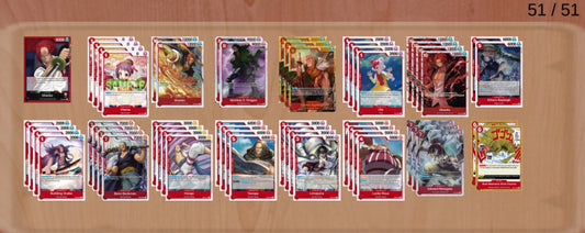 OP9 Red Shanks Pre-Made Deck