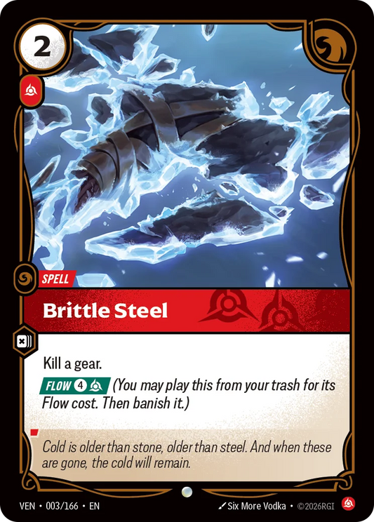 Brittle Steel VEN-003/166 Riftbound Vendetta
