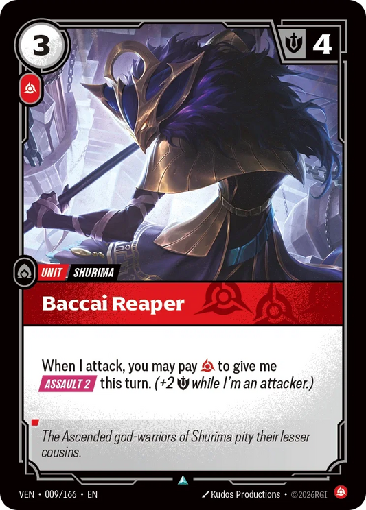 Baccai Reaper VEN-009/166 Riftbound Vendetta