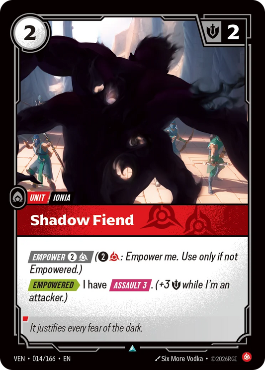 Shadow Fiend VEN-014/166 Riftbound Vendetta