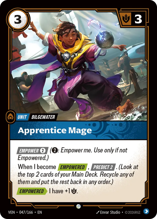 Apprentice Mage VEN-047/166 Riftbound Vendetta