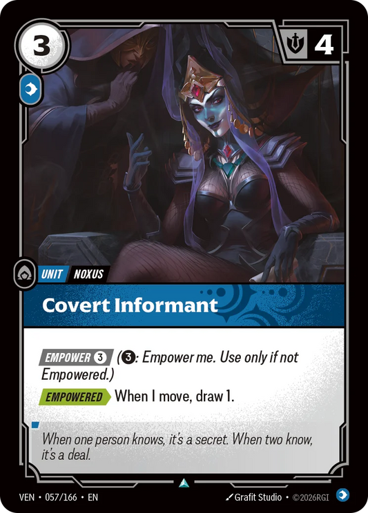 Covert Informant VEN-057/166 Riftbound Vendetta