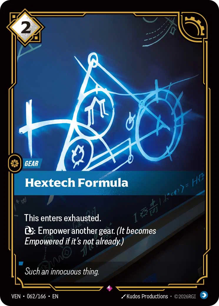 Hextech Formula VEN-062/166 Riftbound Vendetta