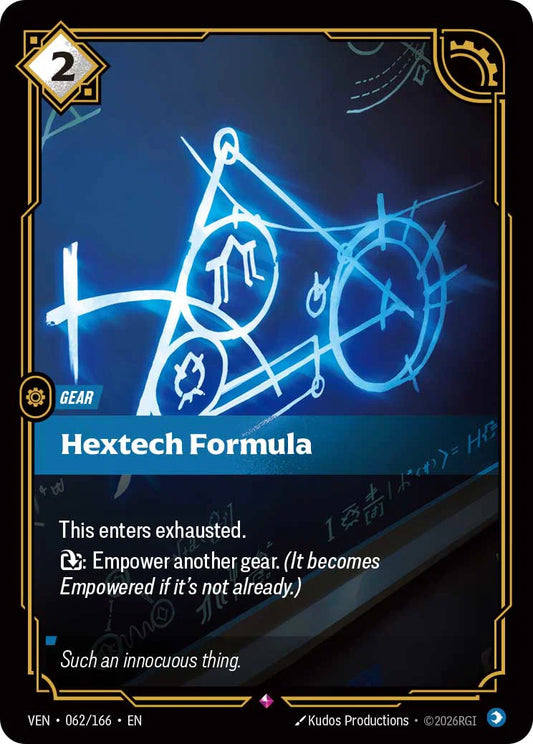 Hextech Formula VEN-062/166 Riftbound Vendetta