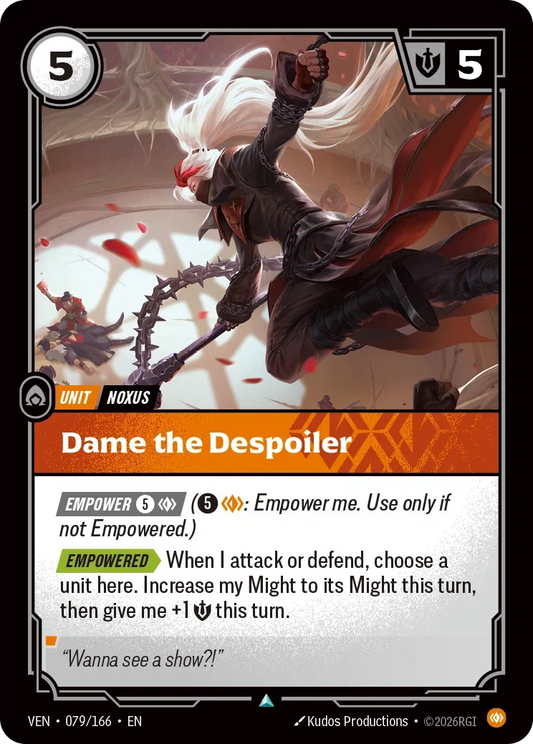 Dame the Despoiler VEN-079/166 Riftbound Vendetta