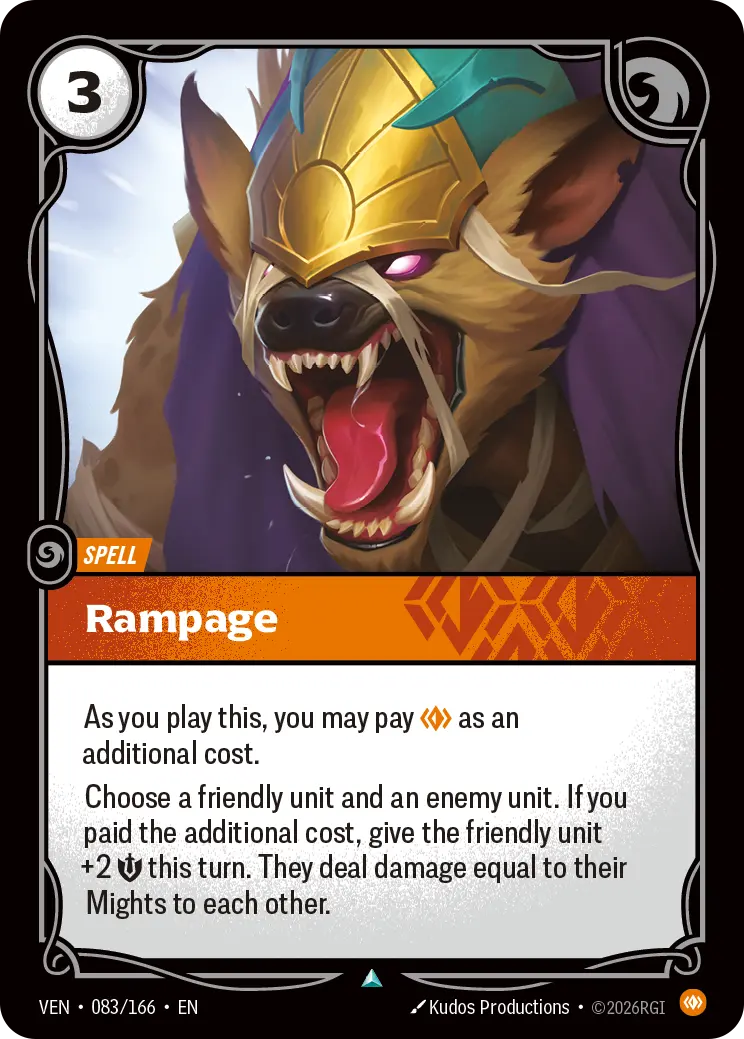 Rampage VEN-083/166 Riftbound Vendetta
