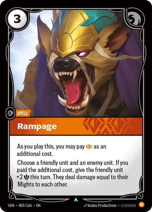 Rampage VEN-083/166 Riftbound Vendetta
