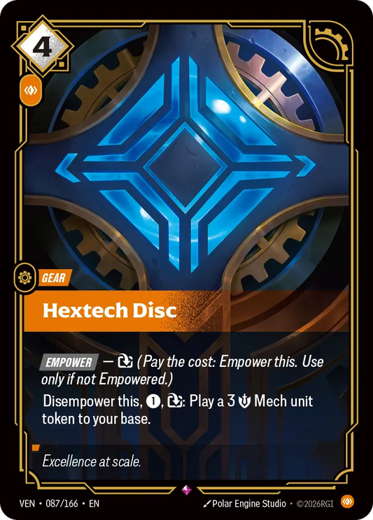 Hextech Disc VEN-087/166 Riftbound Vendetta