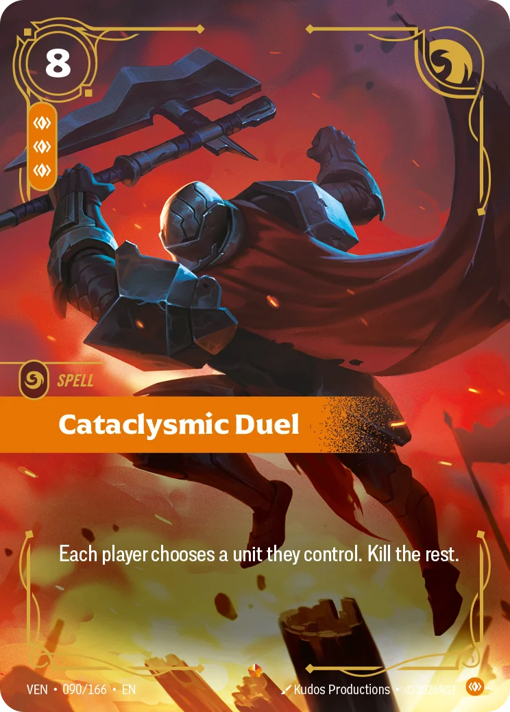 Cataclysmic Duel VEN-090/166 Riftbound Vendetta