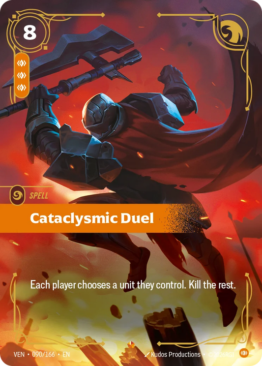 Cataclysmic Duel VEN-090/166 Riftbound Vendetta