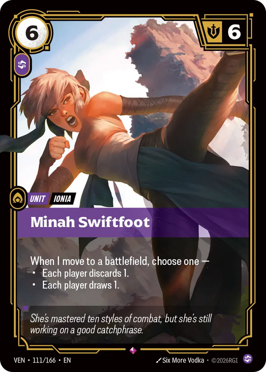 Minah Swiftfoot VEN-111/166 Riftbound Vendetta