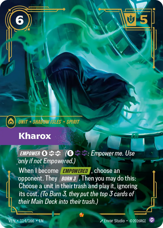 Kharox VEN-114/166 Riftbound Vendetta
