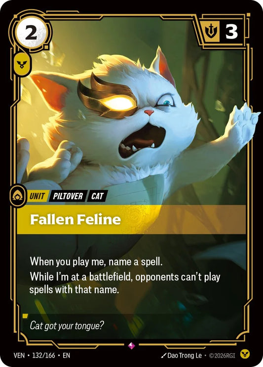 Fallen Feline VEN-132/166 Riftbound Vendetta