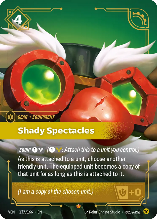 Shady Spectacles VEN-137/166 Riftbound Vendetta