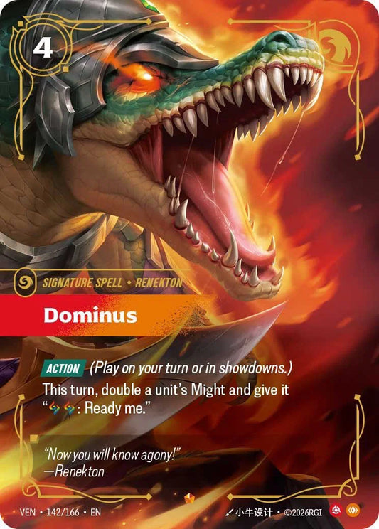 Dominus VEN-142/166 Riftbound Vendetta