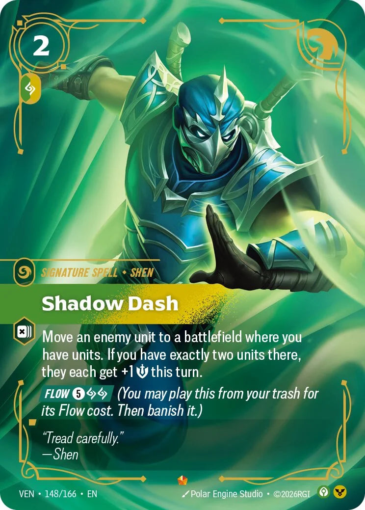 Shadow Dash VEN-148/166 Riftbound Vendetta