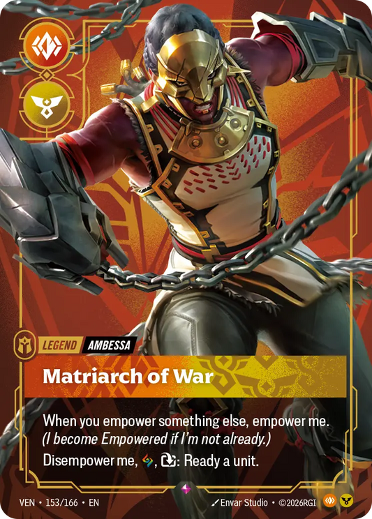 Ambessa, Matriarch of War VEN-153/166 Riftbound Vendetta