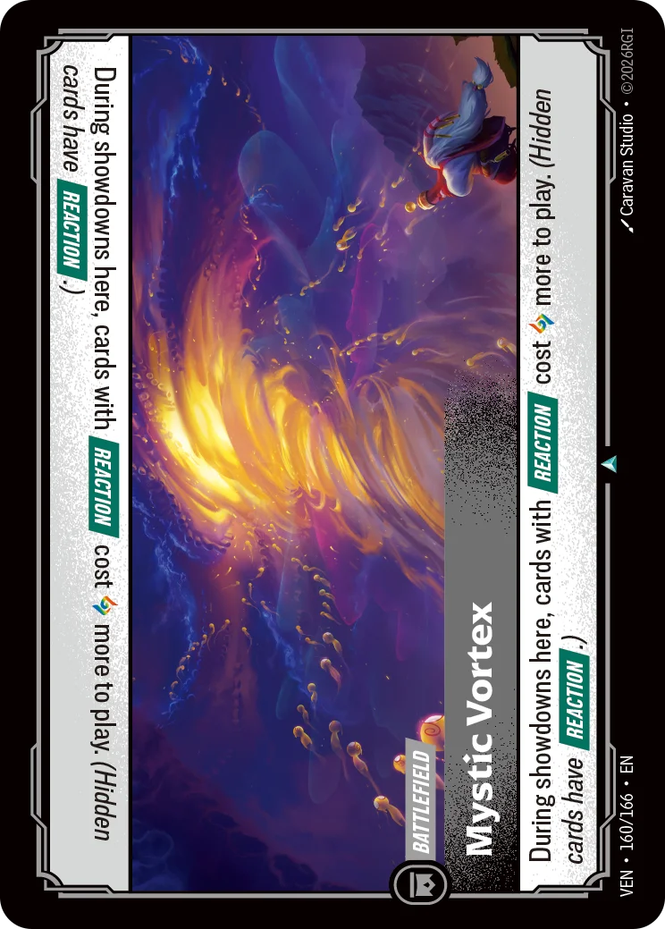 Mystic Vortex VEN-160/166 Riftbound Vendetta