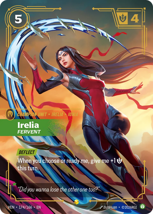 Irelia, Fervent VEN-174/166 Riftbound Vendetta