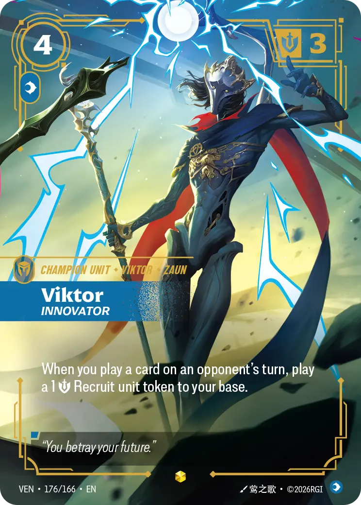 Viktor, Innovator VEN-176/166 Riftbound Vendetta