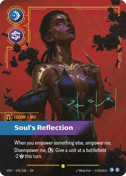 Mel, Soul's Reflection VEN-195*/166 Riftbound Vendetta