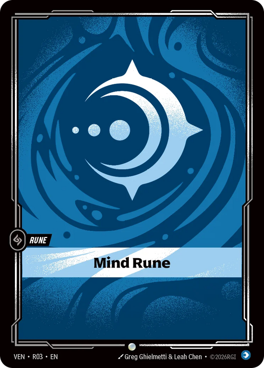 Mind Rune VEN-R03 Riftbound Vendetta