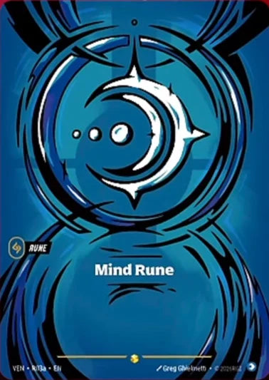 Mind Rune VEN-R03A Riftbound Vendetta