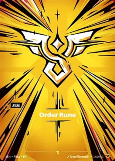 Order Rune VEN-R06A Riftbound Vendetta