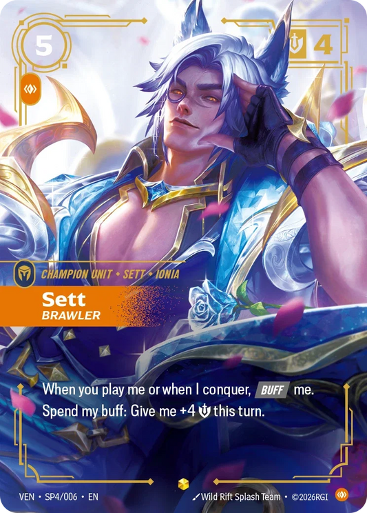 Sett, Brawler VEN-SP4/006 Riftbound Vendetta