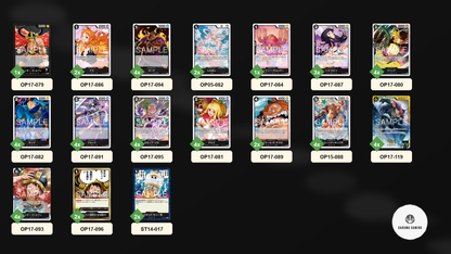 OP17 - Black - Luffy Pre-Made Deck (Japanese)