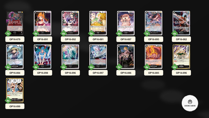 OP16 - Black - Yamato Pre-Made Deck (Japanese)