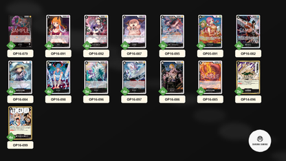OP16 - Black - Yamato Pre-Made Deck (Japanese)