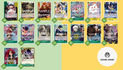 OP10 - Yellow Green - Law Pre-Made Deck (Japanese)